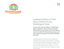 Tablet Screenshot of homesage.org